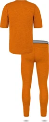 normani Thermounterhemd Herren Merino-Set T-Shirt und Unterhose 