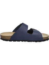 Josef Seibel Pantolette Josef 01 Dunkelblau/Blau/Hellblau