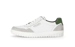 Pius Gabor Sneaker Creme/Dunkelgrün/Weiß/Grau/Beige/Grün