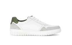 Pius Gabor Sneaker Creme/Dunkelgrün/Weiß/Grau/Beige/Grün