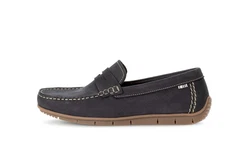 Pius Gabor Slipper Schwarz/Dunkelblau/Hellblau/Blau/Grau