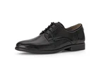 Pius Gabor Schnürschuh Schwarz/Braun/Hellblau