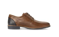 Pius Gabor Schnürschuh Braun/Beige