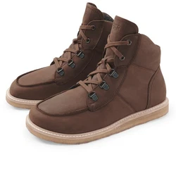 BR Roger Stiefel Dunkelbraun/Braun