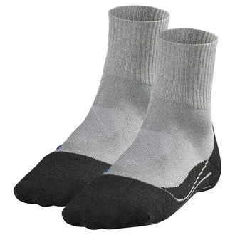 FALKE Kurzsocken Damen Sportsocken TK2 Short Cool Grau/Dunkelgrau/Hellgrau FALKE Kurzsocken Damen Sportsocken TK2 Short Cool Grau/Dunkelgrau/Hellgrau