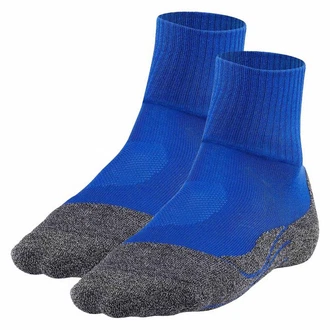 FALKE Kurzsocken Damen Sportsocken TK2 Short Cool Blau/Hellblau