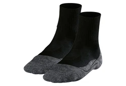 FALKE Kurzsocken Damen Sportsocken TK2 Short Cool Schwarz/Grau/Lila