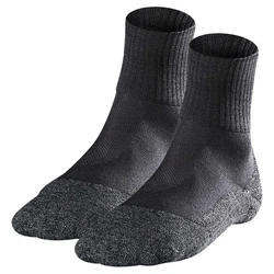 FALKE Kurzsocken Damen Sportsocken TK2 Short Cool Schwarz/Dunkelgrau/Grau