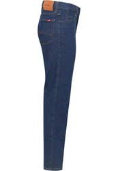 MUSTANG Straight-Jeans Tramper Dunkelblau/Blau/Hellblau/Fliederfarben