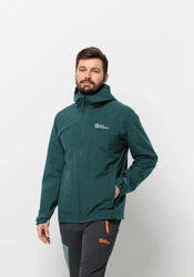 Jack Wolfskin Funktionsjacke ROBURY 2L JKT Grün/Dunkelgrün/Mintgrün