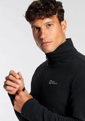 Jack Wolfskin Fleecejacke Schwarz/Grau/Dunkelgrau/Dunkelblau