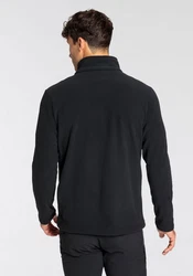 Jack Wolfskin Fleecejacke Schwarz/Grau/Dunkelgrau/Dunkelblau