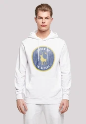 F4NT4STIC Rundhalspullover Herren Creme/Weiß