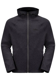 Jack Wolfskin Kapuzenfleecejacke FERNWEH HOODED JKT Dunkelgrau/Dunkelblau/Grau/Hellgrau