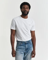 Gant T-Shirt SHIELD Regular Fit Weiß