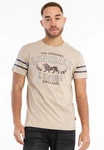 Lonsdale T-Shirt Brouster Khaki/Beige/Braun