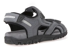 Geox Sandalette U8224D 050AU Dunkelgrau/Grau