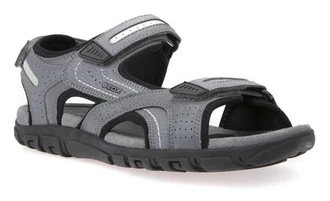 Geox Sandalette U8224D 050AU Dunkelgrau/Grau