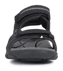 Geox Sandalette U8224D 050AU Schwarz/Dunkelgrau/Grau