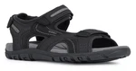 Geox Sandalette U8224D 050AU Schwarz/Dunkelgrau/Grau