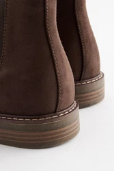 Next Chelsea-Stiefelette Chelseaboots Braun/Dunkelbraun