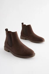Next Chelsea-Stiefelette Chelseaboots Braun/Dunkelbraun