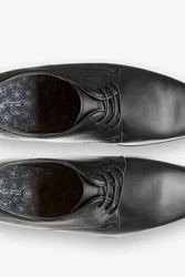 Next Unifarbene Derby-Schuhe aus Leder Schnürschuh (1-tlg) 