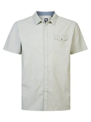 Petrol Industries Kurzarmhemd Men Shirt Short Sleeve Khaki/Grün/Hellgrün/Rot/Dunkelgrün/Grau