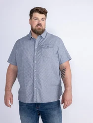 Petrol Industries Kurzarmhemd Men Shirt Short Sleeve Grau/Blau/Rot/Hellblau/Schwarz