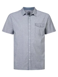 Petrol Industries Kurzarmhemd Men Shirt Short Sleeve Grau/Blau/Rot/Hellblau/Schwarz
