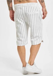 Rocawear Stoffhose Coles Shorts Blau/Weiß/Creme/Grau/Dunkelblau