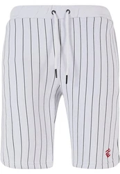 Rocawear Stoffhose Coles Shorts Blau/Weiß/Creme/Grau/Dunkelblau