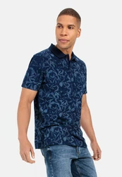 camel active Poloshirt Shirts_Poloshirt Blau/Dunkelblau