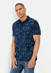 camel active Poloshirt Shirts_Poloshirt Blau/Dunkelblau