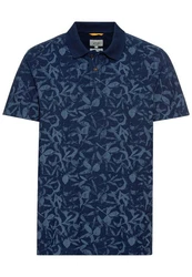 camel active Poloshirt Shirts_Poloshirt Blau/Dunkelblau