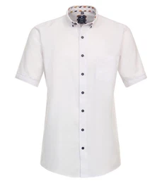 Kurzarmhemd uni Comfort Fit