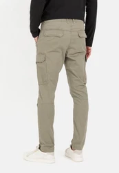 camel active Cargohose Casual Cargo Hose Khaki/Dunkelgrün