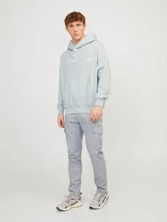 Jack & Jones Cargohose JJIMarco JJJoe Grau/Hellgrau/Khaki
