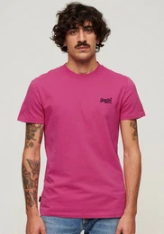 Rundhalsshirt Organic Cotton Essential Logo T-Shirt