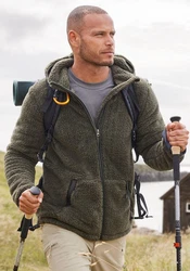 John Devin Kapuzenstrickjacke 