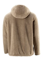 John Devin Kapuzenstrickjacke Braun/Beige/Grau