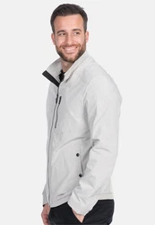 New Canadian Outdoorjacke mit Netzfutter Grau/Hellgrau