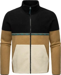 Fleecejacke Lonndy Angesagte Herren Plschjacke mit hohem Kragen
