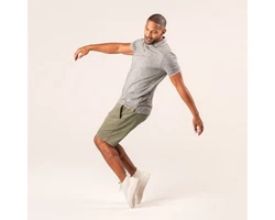 LIVING CRAFTS Bermuda-Short MIKA Khaki/Dunkelgrün