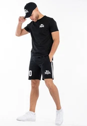 Lonsdale Shorts Marwick Schwarz/Beige/Grau/Dunkelblau