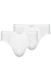 Mey Slip DRY COTTON (2er-Pack) Weiß/Creme/Grau