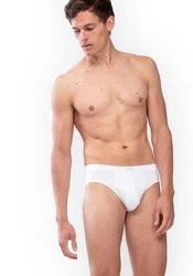 Mey Slip DRY COTTON (2er-Pack) Weiß/Creme/Grau