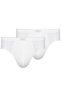 Mey Slip DRY COTTON (2er-Pack) Weiß/Creme/Grau