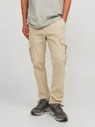 Jack & Jones Cargohose JJIMarco JJJoe Khaki/Beige
