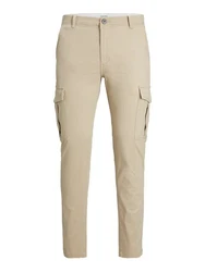 Jack & Jones Cargohose JJIMarco JJJoe Khaki/Beige